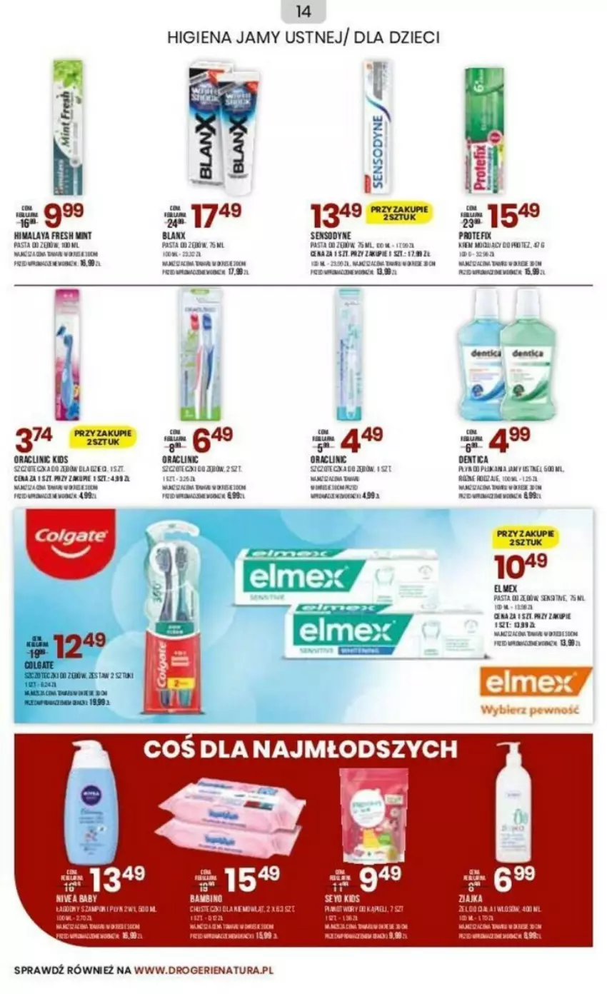 Gazetka promocyjna Drogerie Natura - ważna 05.09 do 18.09.2023 - strona 6 - produkty: Dzieci, Fa, Higiena jamy ustnej, Himalaya, LG, Ser, Wiko