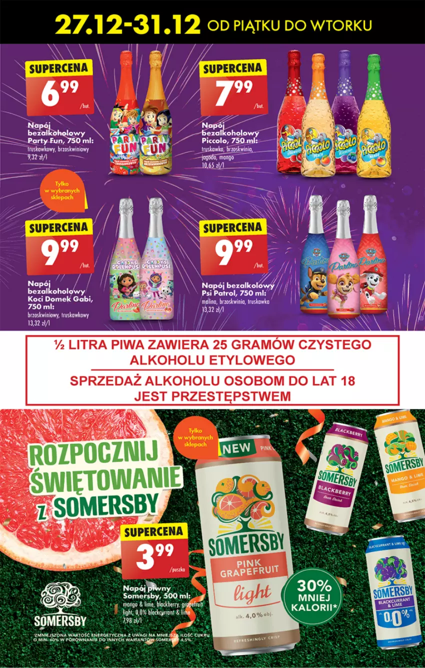 Gazetka promocyjna Biedronka - Od czwartku - ważna 02.01 do 08.01.2025 - strona 11 - produkty: Gra, Koc, Lack, Piwa, Wagi