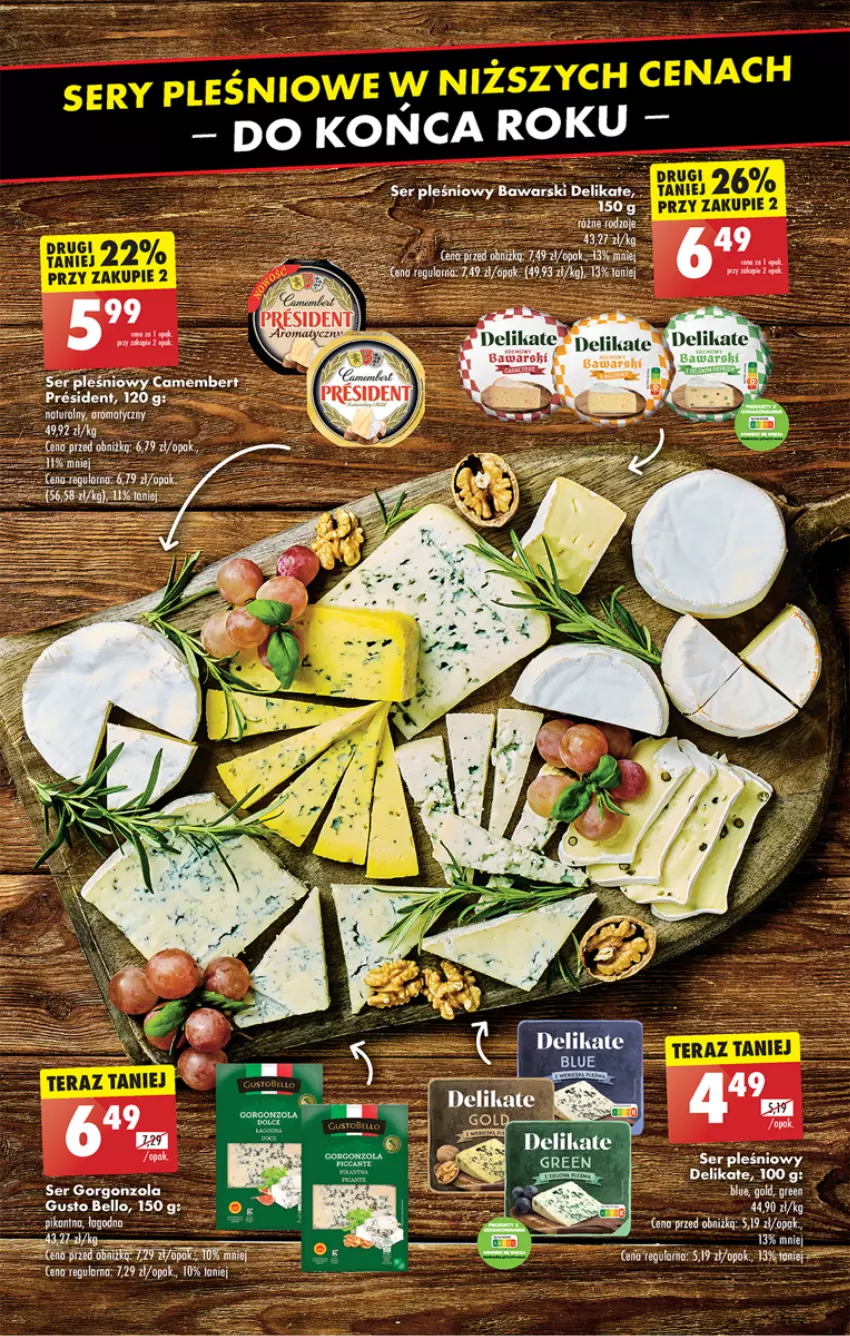 Gazetka promocyjna Biedronka - Od czwartku - ważna 02.01 do 08.01.2025 - strona 17 - produkty: Bell, Gorgonzola, LG, Ser