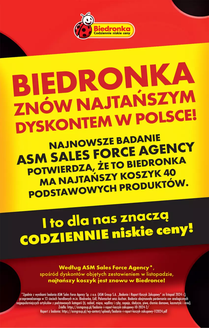 Gazetka promocyjna Biedronka - Od czwartku - ważna 02.01 do 08.01.2025 - strona 76 - produkty: Dron, Kosz, Mięso, Napoje, Piwo, Por, Top