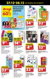 Gazetka promocyjna Biedronka - Od czwartku - Gazetka - ważna od 08.01 do 08.01.2025 - strona 56 - produkty: Palette, Fructis, Pantene, Rexona, Old Spice, Dezodorant, Color Creme, Taft, Schauma, Szampon, Garnier, Lakier do włosów, Suchy szampon, Antyperspirant, Niuqi, Lakier, Farba do włosów, Fa