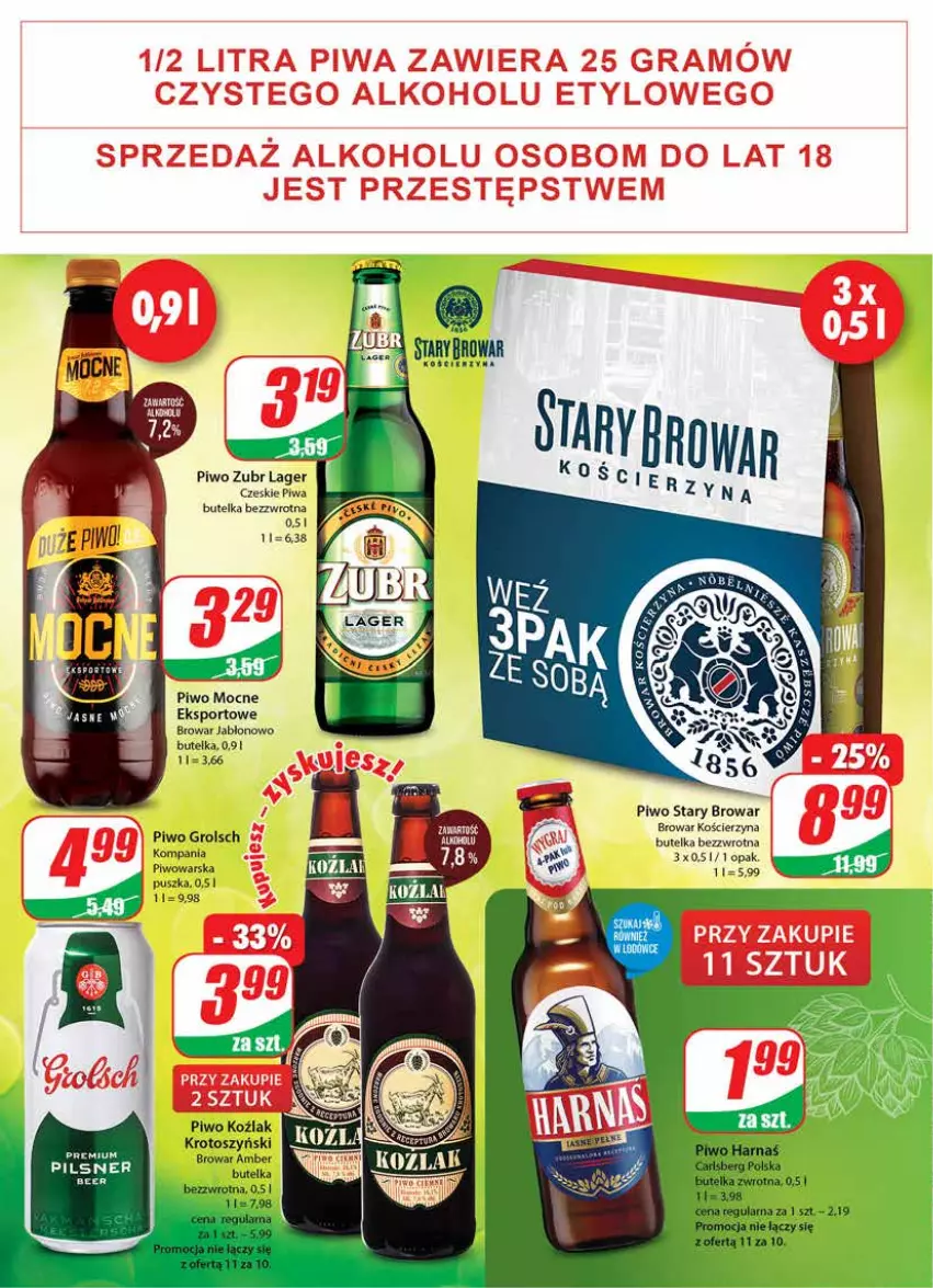 Gazetka promocyjna Dino - Gazetka - ważna 27.04 do 02.05.2022 - strona 18 - produkty: Carlsberg, Gra, Piwa, Piwo, Por, Sport