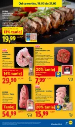 Gazetka promocyjna Lidl - GAZETKA - Gazetka - ważna od 21.03 do 21.03.2026 - strona 27 - produkty: Kurczak, Sok, Sokołów, Królik, Tusz, Lion, Schab wieprzowy, Wołowina