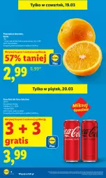 Gazetka promocyjna Lidl - GAZETKA - Gazetka - ważna od 21.03 do 21.03.2026 - strona 4 - produkty: Ser, Gra, Coca-Cola, Pomarańcze, Deser