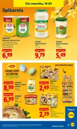 Gazetka promocyjna Lidl - GAZETKA - Gazetka - ważna od 21.03 do 21.03.2026 - strona 53 - produkty: Majonez, Dawtona, Sos, Zupa, Winiary, Tera, Olej, Groszek, Kukurydza
