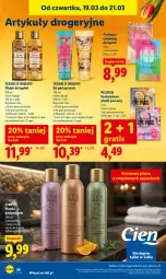 Gazetka promocyjna Lidl - GAZETKA - Gazetka - ważna od 21.03 do 21.03.2026 - strona 56 - produkty: Hydrożelowe płatki pod oczy, Mus, Gra, Pianka pod prysznic, Czekolada, Olej, Grafika