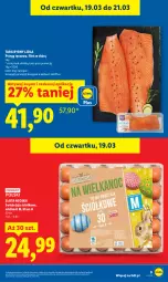 Gazetka promocyjna Lidl - GAZETKA - Gazetka - ważna od 21.03 do 21.03.2026 - strona 9 - produkty: Pstrąg tęczowy, Jaja, Pstrąg