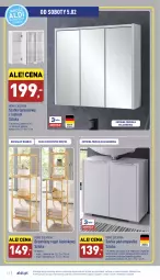 Gazetka promocyjna Aldi - Katalog Moda i Dom - Gazetka - ważna od 06.02 do 06.02.2022 - strona 13 - produkty: Por, Szafka pod umywalkę, Regał, Szafka, Półka, Szafka łazienkowa, Drzwi