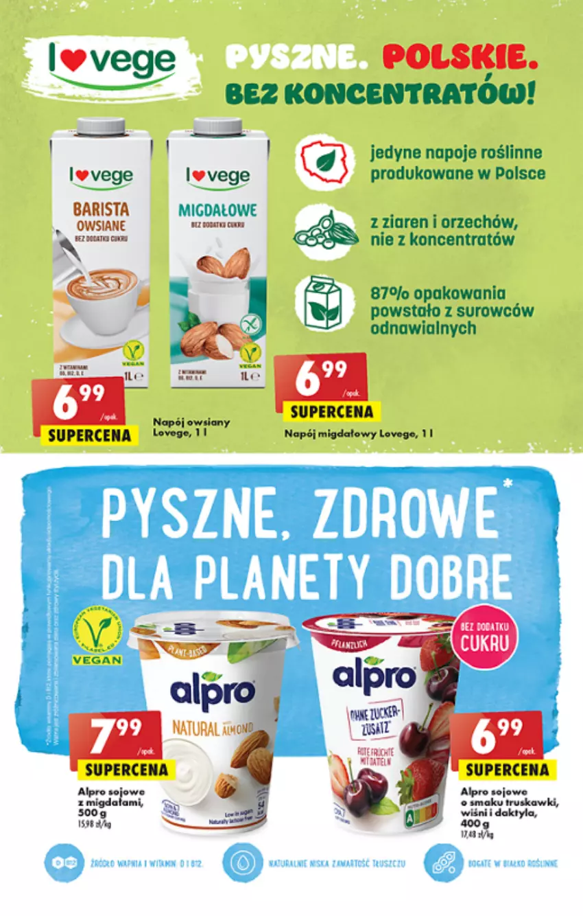 Gazetka promocyjna Biedronka - ważna 30.06 do 06.07.2022 - strona 25 - produkty: Alpro, LG, Napój, Napoje