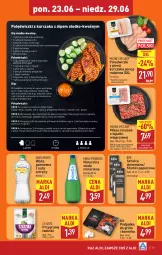 Gazetka promocyjna Aldi - Pełna oferta - Gazetka - ważna od 29.06 do 29.06.2025 - strona 13 - produkty: Piec, Kurczak, Ketchup, Mięso mielone, Mięso mielone z łopatki wieprzowej, Sok, Sól, Por, Inka, Papier, Cukier, Czosnek, Cytryny, Mięsne specjały, Ananas, Kawa, Przyprawy, Polędwiczki z kurczaka, Pieprz, Woda gazowana, Nuty, Woda mineralna, Woda, Grill, Lanki, Olej, Ocet, Mięso, Rondel