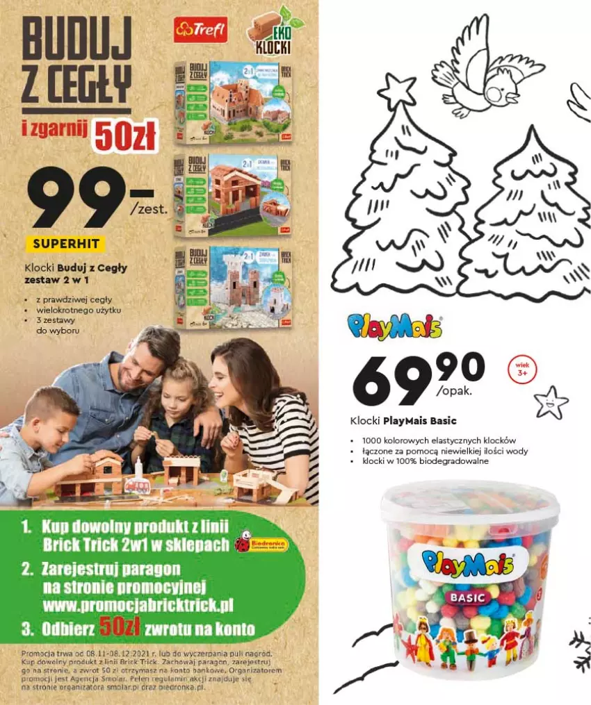 Gazetka promocyjna Biedronka - Kraina Zabawek - ważna 08.11 do 24.12.2021 - strona 14 - produkty: Dron, Gra, Klocki, Mola