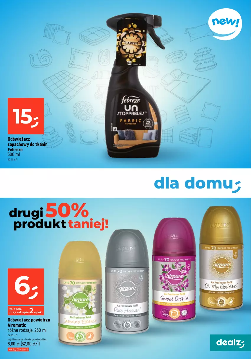 Gazetka promocyjna Dealz - MAKE A DEALZ - ważna 11.01 do 17.01.2024 - strona 21 - produkty: Odświeżacz powietrza, Papier, Ręcznik, Rolki