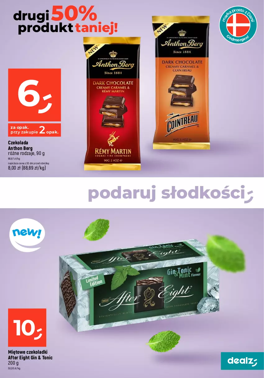 Gazetka promocyjna Dealz - MAKE A DEALZ - ważna 11.01 do 17.01.2024 - strona 9 - produkty: Czekolada, Gin, Praliny