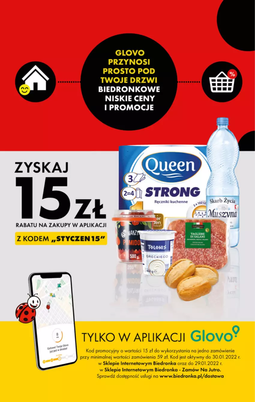 Gazetka promocyjna Biedronka - W tym tygodniu - ważna 24.01 do 30.01.2022 - strona 61 - produkty: Dron, Drzwi, Ręcznik