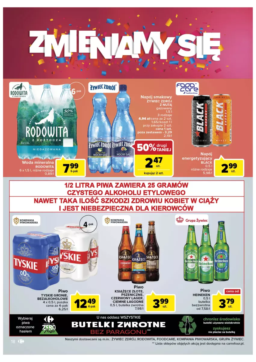 Gazetka promocyjna Carrefour - Gazetka Zyskokazje w Galerii Bemowo - ważna 30.11 do 05.12.2022 - strona 20 - produkty: Heineken, Książęce, Piwo, Tyskie