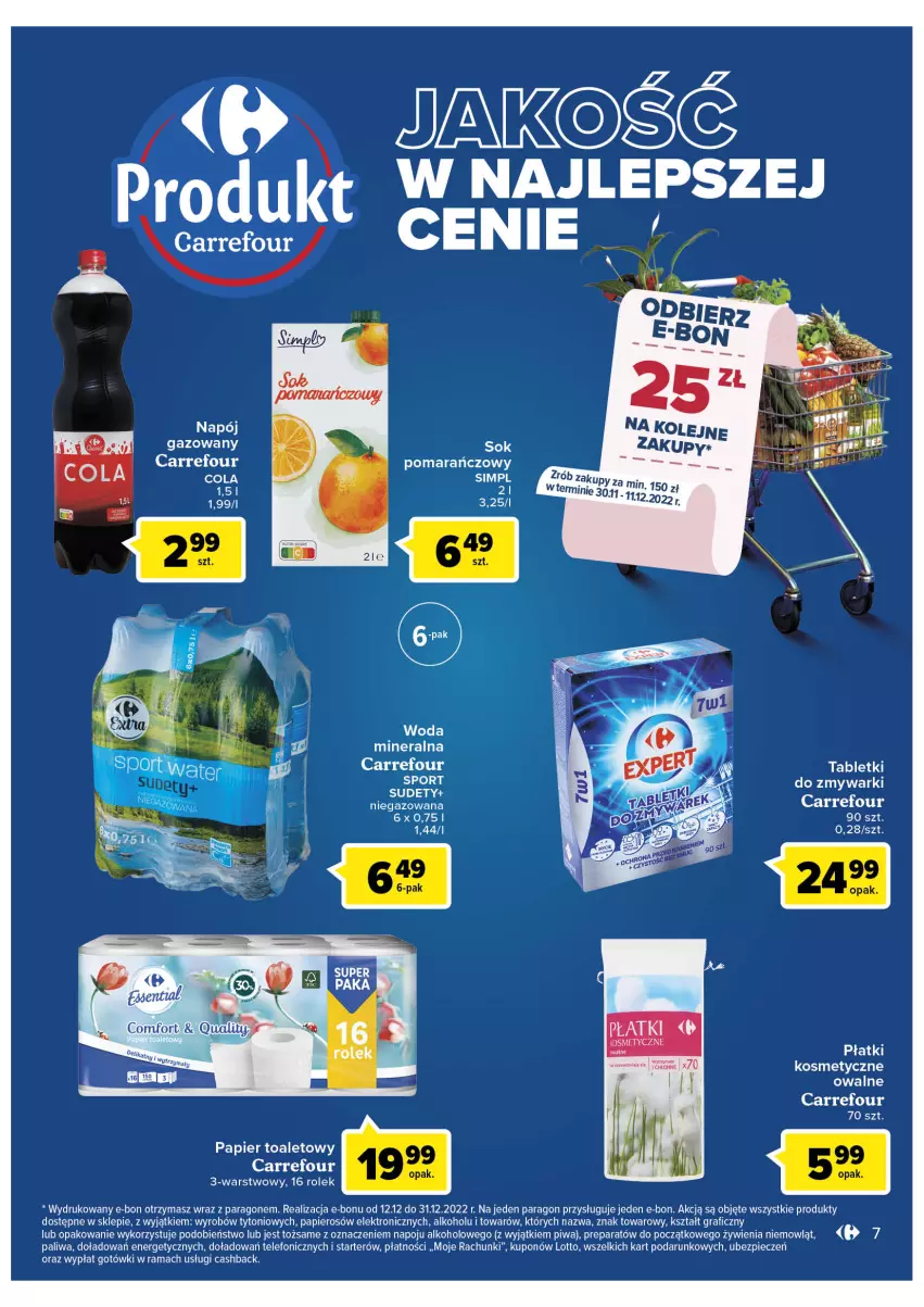 Gazetka promocyjna Carrefour - Gazetka Zyskokazje w Galerii Bemowo - ważna 30.11 do 05.12.2022 - strona 9 - produkty: Gra, Napój, Papier, Papier toaletowy, Piec, Piwa, Płatki kosmetyczne, Rama, Telefon, Zmywarki