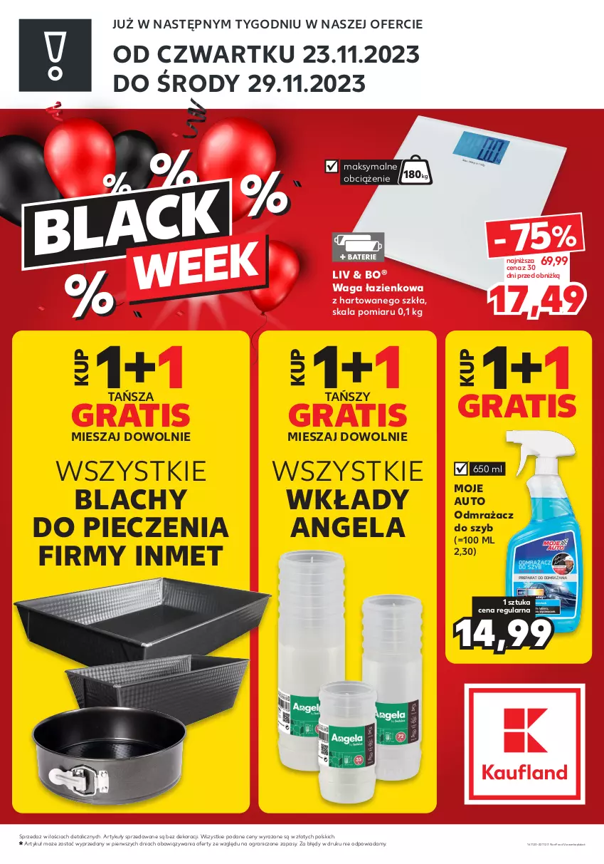 Gazetka promocyjna Kaufland - Zapowiedź oferty - ważna 16.11 do 22.11.2023 - strona 2 - produkty: Gra, Moje Auto, Odmrażacz do szyb, Piec, Waga, Waga łazienkowa