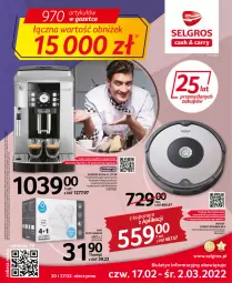 Gazetka promocyjna Selgros - Oferta przemysłowa - Gazetka - ważna od 02.03 do 02.03.2022 - strona 1 - produkty: Top, Sok, Gra, Młynek, Robot, Narożnik, IRobot, Roomba, Cappuccino, LG