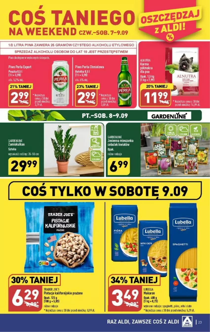 Gazetka promocyjna Aldi - ważna 04.09 do 09.09.2023 - strona 16 - produkty: Gra, Pistacje