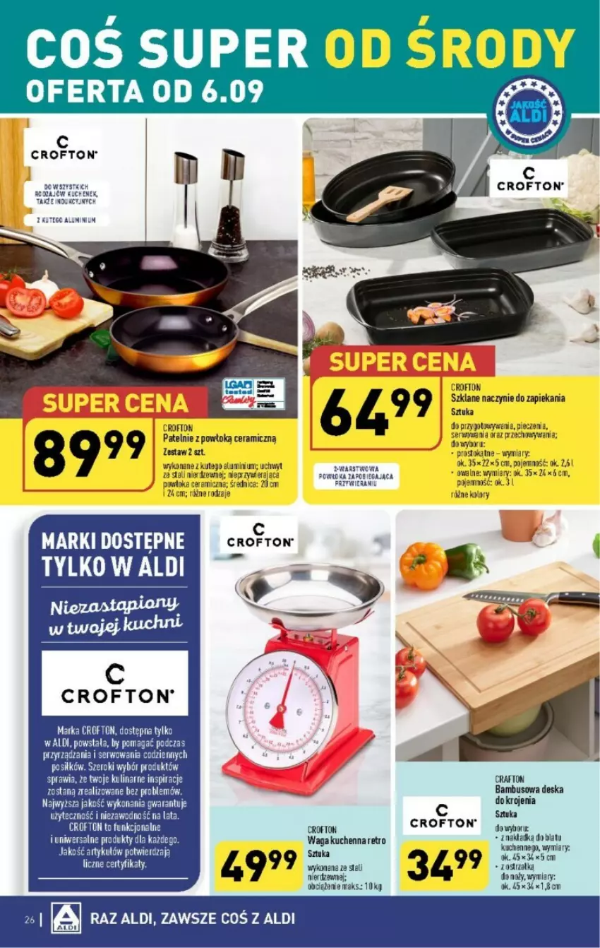 Gazetka promocyjna Aldi - ważna 04.09 do 09.09.2023 - strona 19 - produkty: Miecz, Ser, Waga