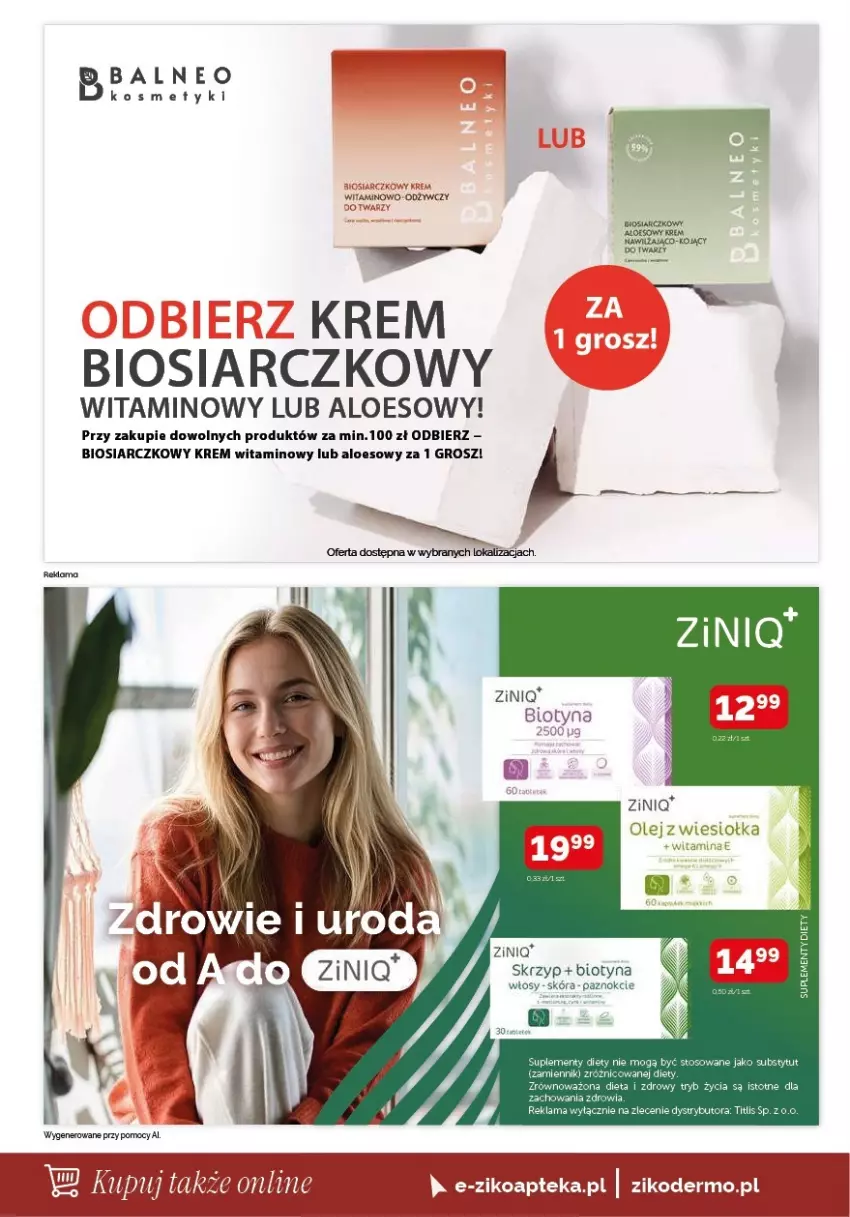 Gazetka promocyjna Ziko - Gazetka Ziko Dermo - ważna 27.08 do 09.09.2026 - strona 14 - produkty: Olej