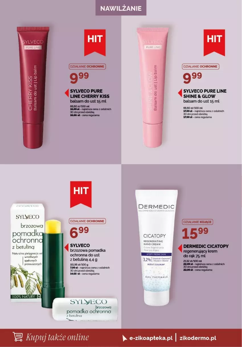 Gazetka promocyjna Ziko - Gazetka Ziko Dermo - ważna 27.08 do 09.09.2026 - strona 2 - produkty: Apteka, Balsam do ust, Dermedic, Fa, LG, Pur, Top