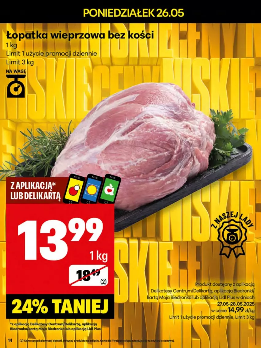 Gazetka promocyjna Delikatesy Centrum - Franczyza DC22 Poniedziałek - ważna 26.05 do 01.06.2025 - strona 14 - produkty: Dron, Rum