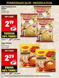 Gazetka promocyjna Delikatesy Centrum - Franczyza DC22 Poniedziałek - Gazetka - ważna od 01.06 do 01.06.2025 - strona 24 - produkty: Rum, Noż, Zupa, Winiary, Rosół