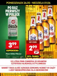 Gazetka promocyjna Delikatesy Centrum - Franczyza DC22 Poniedziałek - Gazetka - ważna od 01.06 do 01.06.2025 - strona 34 - produkty: Piwa, Piwo, Piec, Pur, Gra
