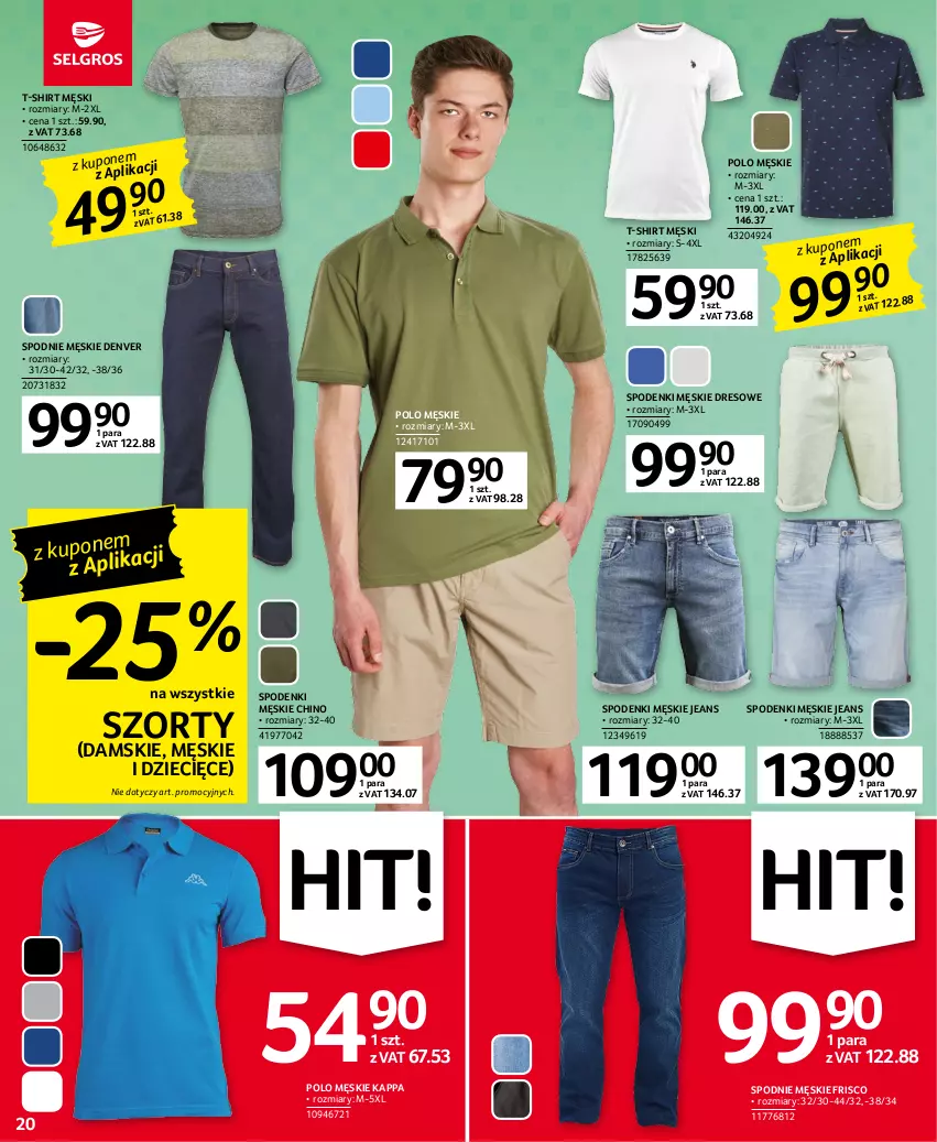 Gazetka promocyjna Selgros - Oferta przemysłowa - ważna 04.05 do 17.05.2023 - strona 20 - produkty: Dres, Dzieci, Spodnie, Szorty, T-shirt