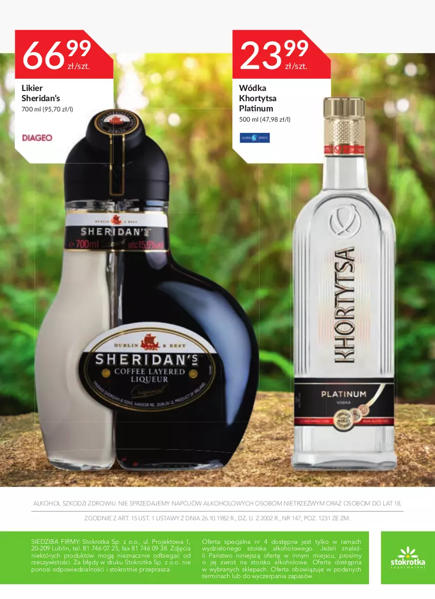 Gazetka promocyjna Stokrotka - Oferta alkoholowa - ważna 31.03 do 27.04.2022 - strona 32 - produkty: Fa, Likier, Rama, Wódka