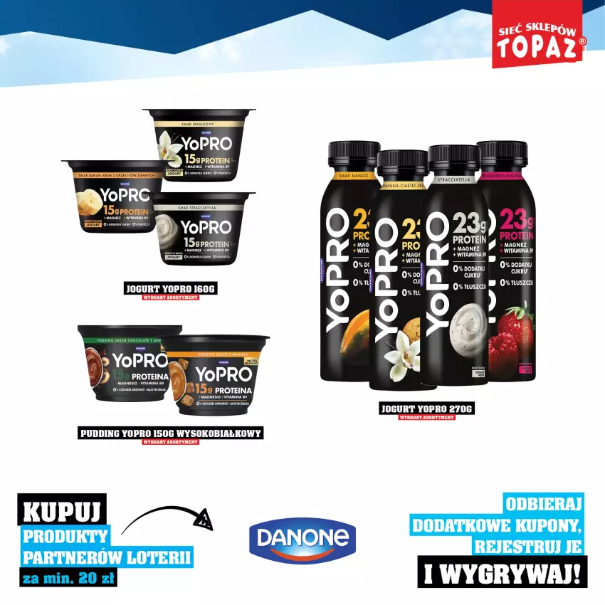 Gazetka promocyjna Topaz - Gazetka - ważna 01.12.2025 do 18.01.2026 - strona 25 - produkty: Gry, Jogurt, Magnez, Mango, Pudding