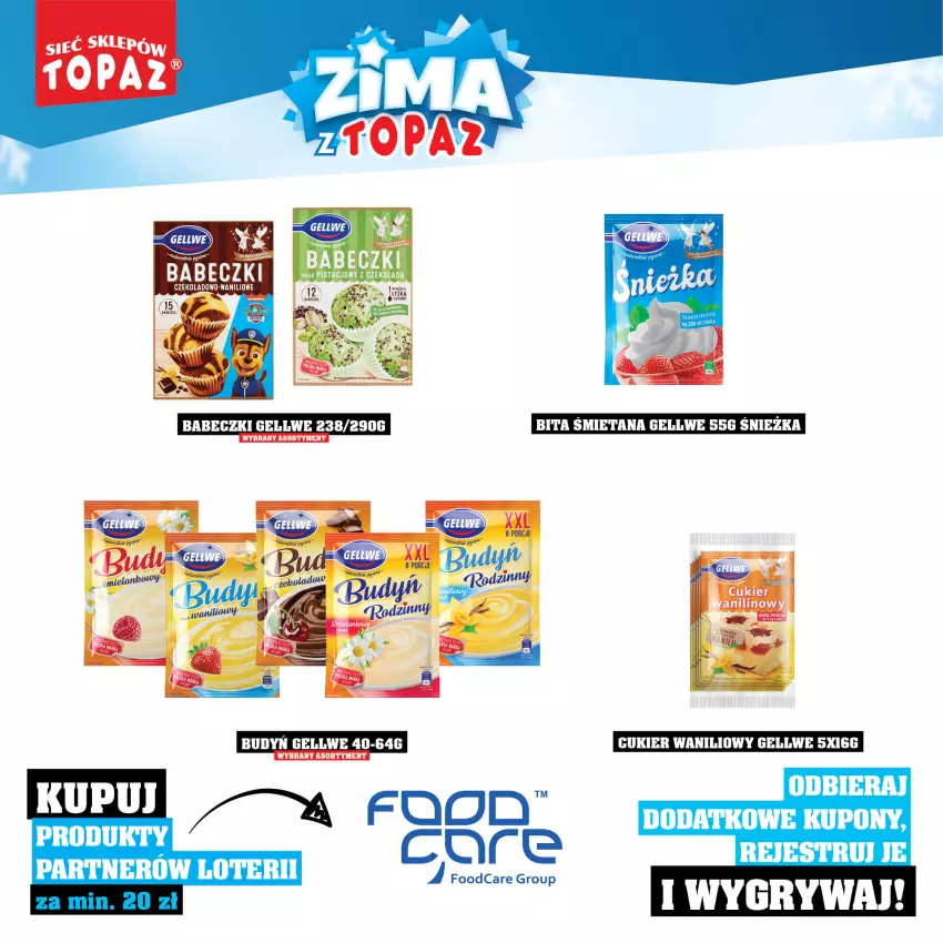 Gazetka promocyjna Topaz - Gazetka - ważna 01.12.2025 do 18.01.2026 - strona 46 - produkty: Babeczki, Budyń, Gry