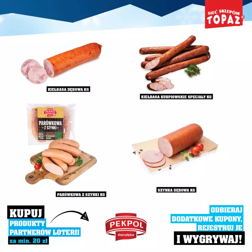 Gazetka promocyjna Topaz - Gazetka - ważna 01.12.2025 do 18.01.2026 - strona 5 - produkty: Gry, Kiełbasa
