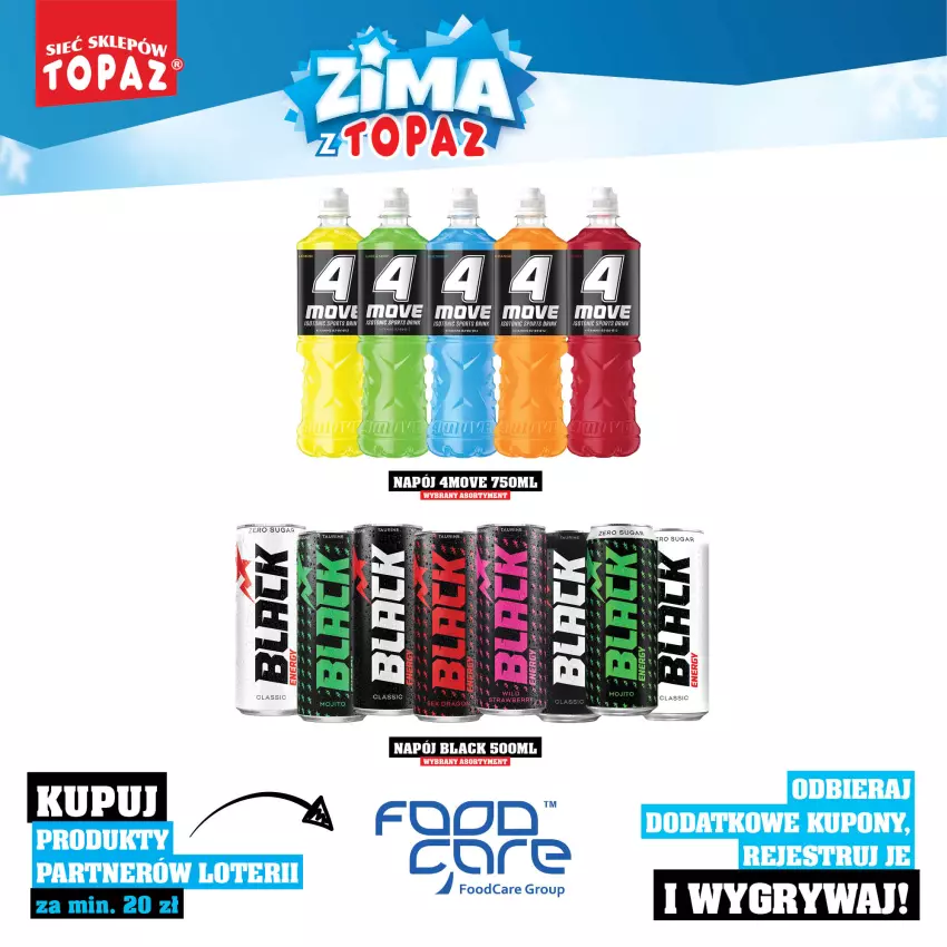 Gazetka promocyjna Topaz - Gazetka - ważna 01.12.2025 do 18.01.2026 - strona 58 - produkty: Gry, Lack, Napój, Sok