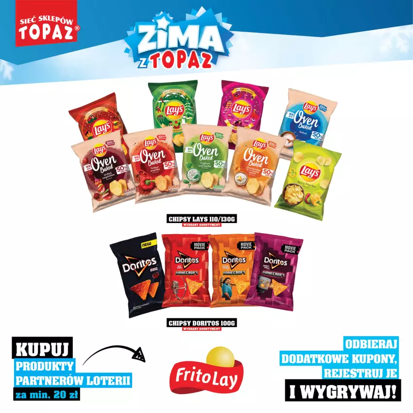 Gazetka promocyjna Topaz - Gazetka - ważna 01.12.2025 do 18.01.2026 - strona 60 - produkty: Chipsy, Gry