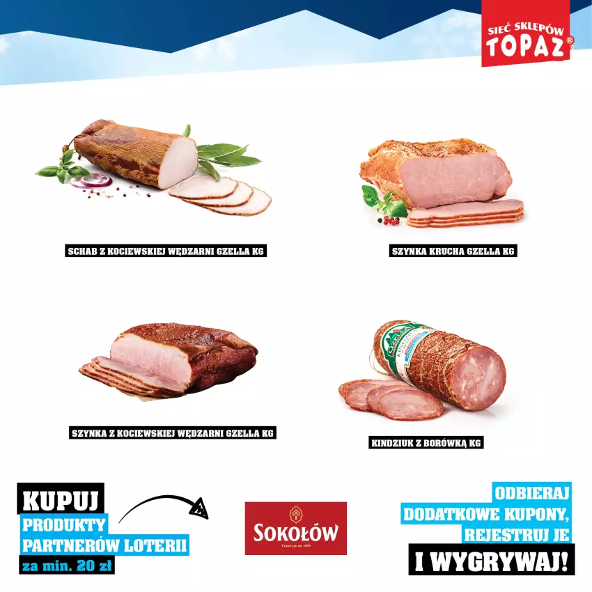 Gazetka promocyjna Topaz - Gazetka - ważna 01.12.2025 do 18.01.2026 - strona 9 - produkty: Gry, Koc, Sok, Sokołów