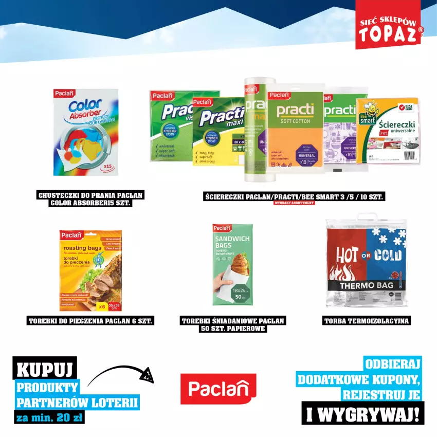 Gazetka promocyjna Topaz - Gazetka - ważna 01.12.2025 do 18.01.2026 - strona 97 - produkty: Danio, Gry, O Bag, Papier, Torba