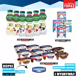 Gazetka promocyjna Topaz - Gazetka - Gazetka - ważna od 18.01 do 18.01.2026 - strona 21 - produkty: Por, Mop, Gry, Danone, Jogurt, Probiotyk, Activia, Zdrowie, Fanta, Fa