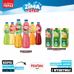 Gazetka promocyjna Topaz - Gazetka - Gazetka - ważna od 18.01 do 18.01.2026 - strona 62 - produkty: Gry, Tropical, Napój, Hortex