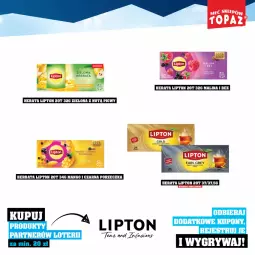 Gazetka promocyjna Topaz - Gazetka - Gazetka - ważna od 18.01 do 18.01.2026 - strona 79 - produkty: Por, Lipton, Herbata, Mango