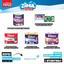 Gazetka promocyjna Topaz - Gazetka - Gazetka - ważna od 18.01 do 18.01.2026 - strona 92 - produkty: Gry, Papier, Velvet, Ręcznik, Rolki