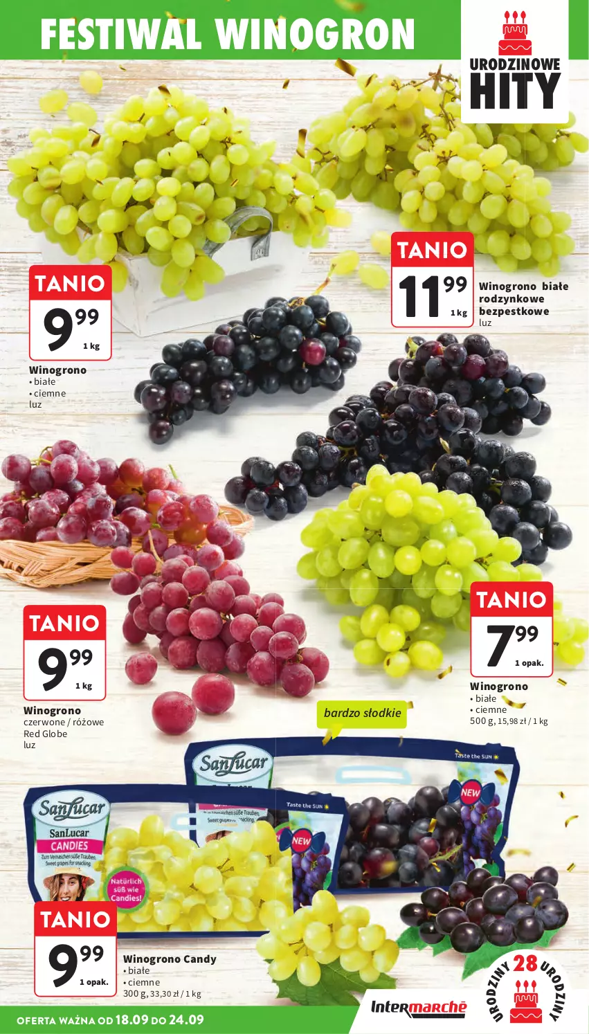 Gazetka promocyjna Intermarche - Gazetka Intermarche - ważna 18.09 do 24.09.2025 - strona 19 - produkty: Candy, Wino