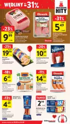 Gazetka promocyjna Intermarche - Gazetka Intermarche - Gazetka - ważna od 24.09 do 24.09.2025 - strona 25 - produkty: Kurczak, Krakus, Ser, Parówki, Szynka konserwowa, Duda, Szynka, Tarczyński, Pieprz, Kabanos, Gala, Kiełbasa, Olewnik, Berlinki, Kiełbasa śląska