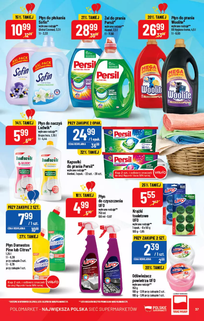 Gazetka promocyjna PoloMarket - Gazetka pomocyjna - ważna 29.06 do 05.07.2022 - strona 37 - produkty: Domestos, Ludwik, Persil