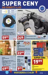 Gazetka promocyjna Aldi - COŚ na przyszły tydzień - Gazetka - ważna od 04.03 do 04.03.2023 - strona 11 - produkty: Piec, Lampa robocza LED, Top, Por, Wiertarka, Uchwyty, Tarka, Wkręt, Rower, Szczypce, Kwietnik, Młot, Młotowiertarka, Zestaw wierteł, Garaż, Powerbank, Lampa, Olej, Akumulator