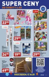 Gazetka promocyjna Aldi - COŚ na przyszły tydzień - Gazetka - ważna od 04.03 do 04.03.2023 - strona 13 - produkty: Halo, Sok, Pur, Gin, Wycieraczka, Chodzik, Samochodziki, Puzzle, Pojazd, Mattel, Dzieci, Bosch, Lalka, Hot Wheels