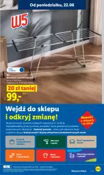 Gazetka promocyjna Lidl - Gazetka ważna od 22.06 do 24.06 - Gazetka - ważna od 24.06 do 24.06.2026 - strona 33 - produkty: Por, Kuchnia, Sport, Moda, Suszarka, Suszarka na pranie, Ogród