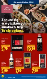 Gazetka promocyjna Lidl - Gazetka ważna od 22.06 do 24.06 - Gazetka - ważna od 24.06 do 24.06.2026 - strona 42 - produkty: Sos, Ryż, Ocet ryżowy, House of Asia, Sos sojowy, Ocet, LG