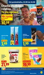 Gazetka promocyjna Lidl - Gazetka ważna od 22.06 do 24.06 - Gazetka - ważna od 24.06 do 24.06.2026 - strona 67 - produkty: Nutella, Gra, Lody, Ferrero, Brownie, Grafika